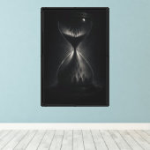 Toile Âmes piégées dans le temps (Insitu (Plancher de Bois))