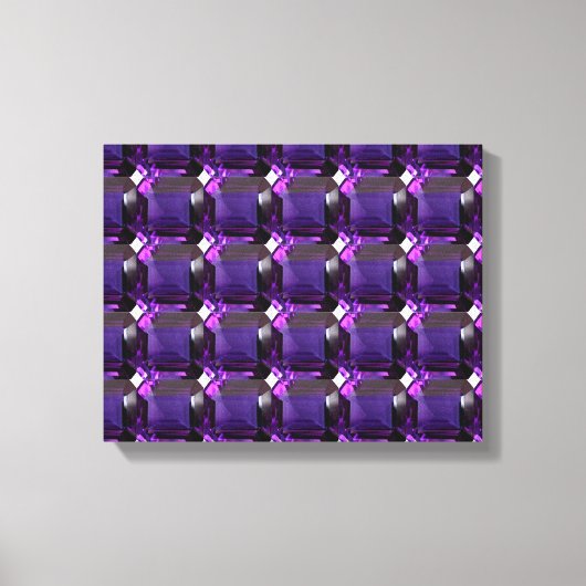 Toile Amethyst Gemstone Purple (Recto)