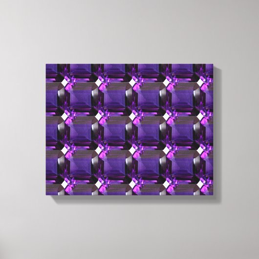 Toile Amethyst Gemstone Purple (Recto)