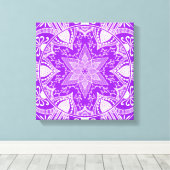 Toile Amethyst Mandala (Insitu (Plancher de Bois))
