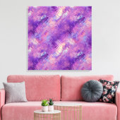 Toile Améthyste Purple Crystal Gel Texture (Insitu(Salon))