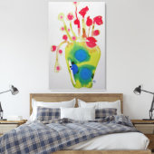 Toile Ameublement de fleurs Peinture Abstraite (Insitu(Chambre))