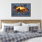 Toile Ami fidèle (Insitu(Chambre))