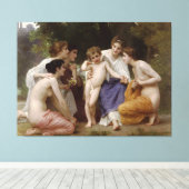 Toile Amiration de Bouguereau (L'admiration) (1867) (Insitu (Plancher de Bois))