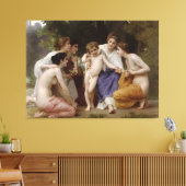 Toile Amiration de Bouguereau (L'admiration) (1867) (Insitu(Salon))