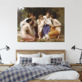 Toile Amiration de Bouguereau (L'admiration) (1867) (Insitu(Chambre))