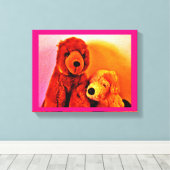 Toile Amis (Insitu (Plancher de Bois))