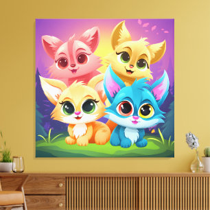 Toile amis à quatre pattes
