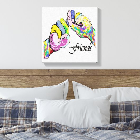 Toile Amis ASL (Insitu(Chambre))