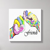 Toile Amis ASL (Recto)