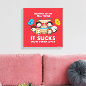 Toile AMIS™ | Bienvenue dans le monde réel Chibi (Insitu(Salon))