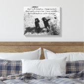 Toile Amis - Black Lab (Insitu(Chambre))