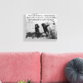 Toile Amis - Black Lab (Insitu(Salon))