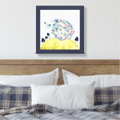 Toile Amis de Clementine | Cochon de couverture d'art po (Insitu(Chambre))