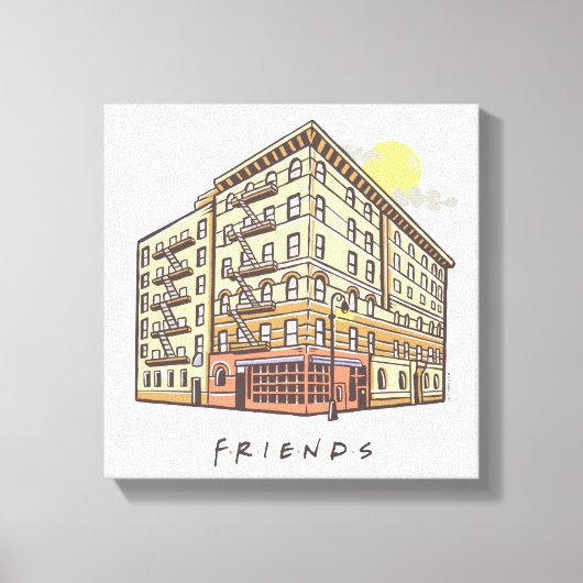 Toile AMIS™ | Monica's Apartment Building (Recto)