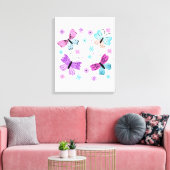 Toile Amis Papillons (Insitu(Salon))