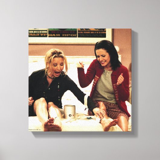 Toile AMIS™ | Phoebe & Monica Clignotants (Recto)