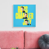 Toile AMIS™ | Ross, Chandler et Joey (Insitu(Salon))