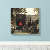 Toile Amish Buggy (Insitu (Plancher de Bois))