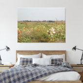 Toile Amish Citrouille Patch Farm Photographie Mur Art (Insitu(Chambre))