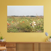 Toile Amish Citrouille Patch Farm Photographie Mur Art (Insitu(Salon))