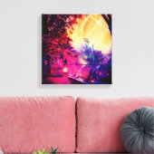 Toile Amish Horse et Buggy Fun Art numérique (Insitu(Salon))