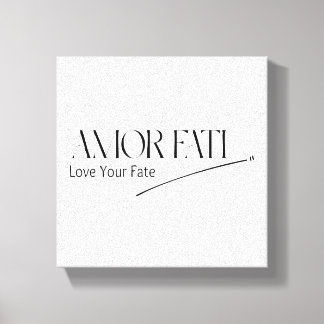 Toile Amor Fati - Aimez Votre Destin