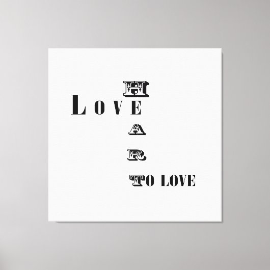 Toile Amour (Recto)