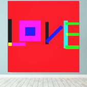 Toile Amour (Insitu (Plancher de Bois))