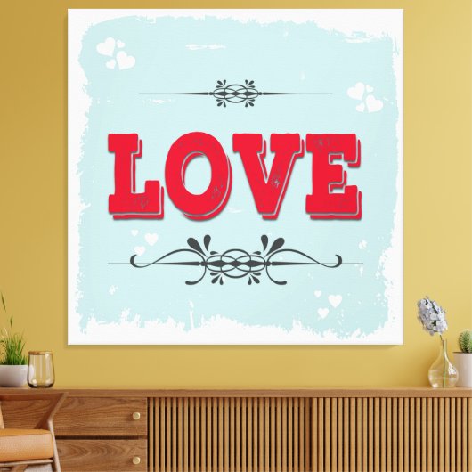 Toile Amour (Insitu(Salon))