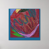 Toile Amour Abstrait (Recto)
