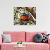 Toile Amour arc-en-ciel (Insitu(Salon))