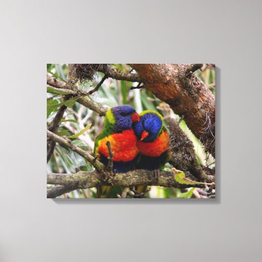 Toile Amour arc-en-ciel (Recto)