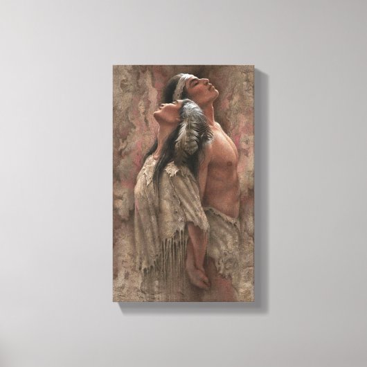 Toile Amour couple (Recto)