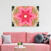 Toile Amour de la fleur intérieure Mandala (Insitu(Salon))