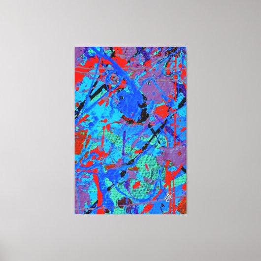 Toile Amour écarlate (Recto)