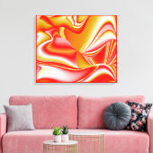 Toile Amour et Or Abstrait 3D Rainbowart (Insitu(Salon))