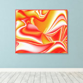 Toile Amour et Or Abstrait 3D Rainbowart (Insitu (Plancher de Bois))