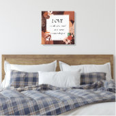 Toile Amour et votre cosmétologue style boho (Insitu(Chambre))