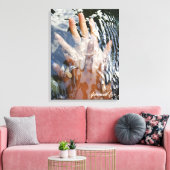 Toile Amour interracial (Insitu(Salon))