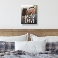 Amour Moderne Monogramme de mariage personnalisé p