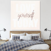 Toile Amour Positif Vous-Même Aujourd'Hui Citation Paste (Insitu(Chambre))