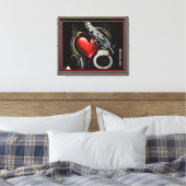 Toile "Amour protégé" (Insitu(Chambre))