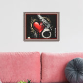 Toile "Amour protégé" (Insitu(Salon))