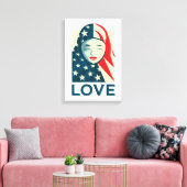 Toile Amour | Réfugié musulman (Insitu(Salon))