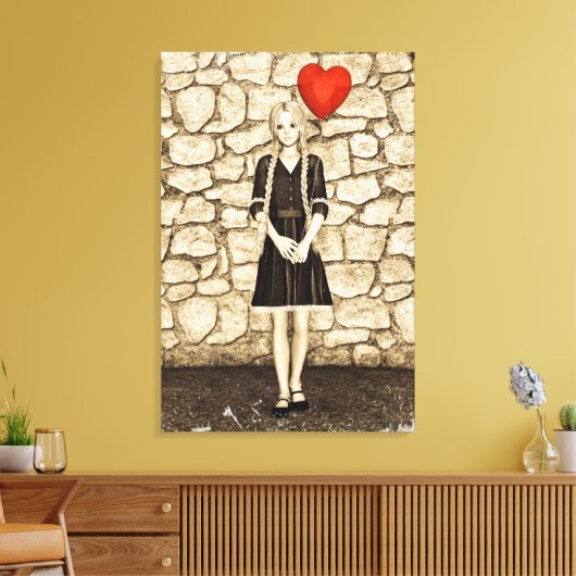 Toile Amour vintage (Insitu(Salon))