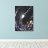 Toile Amoureux de la musique - Enveloppé (Insitu (Plancher de Bois))