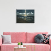 Toile Amoureux des orages (Insitu(Salon))