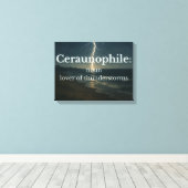 Toile Amoureux des orages (Insitu (Plancher de Bois))