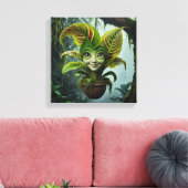 Toile Amoureux plantes Mur Art (Insitu(Salon))